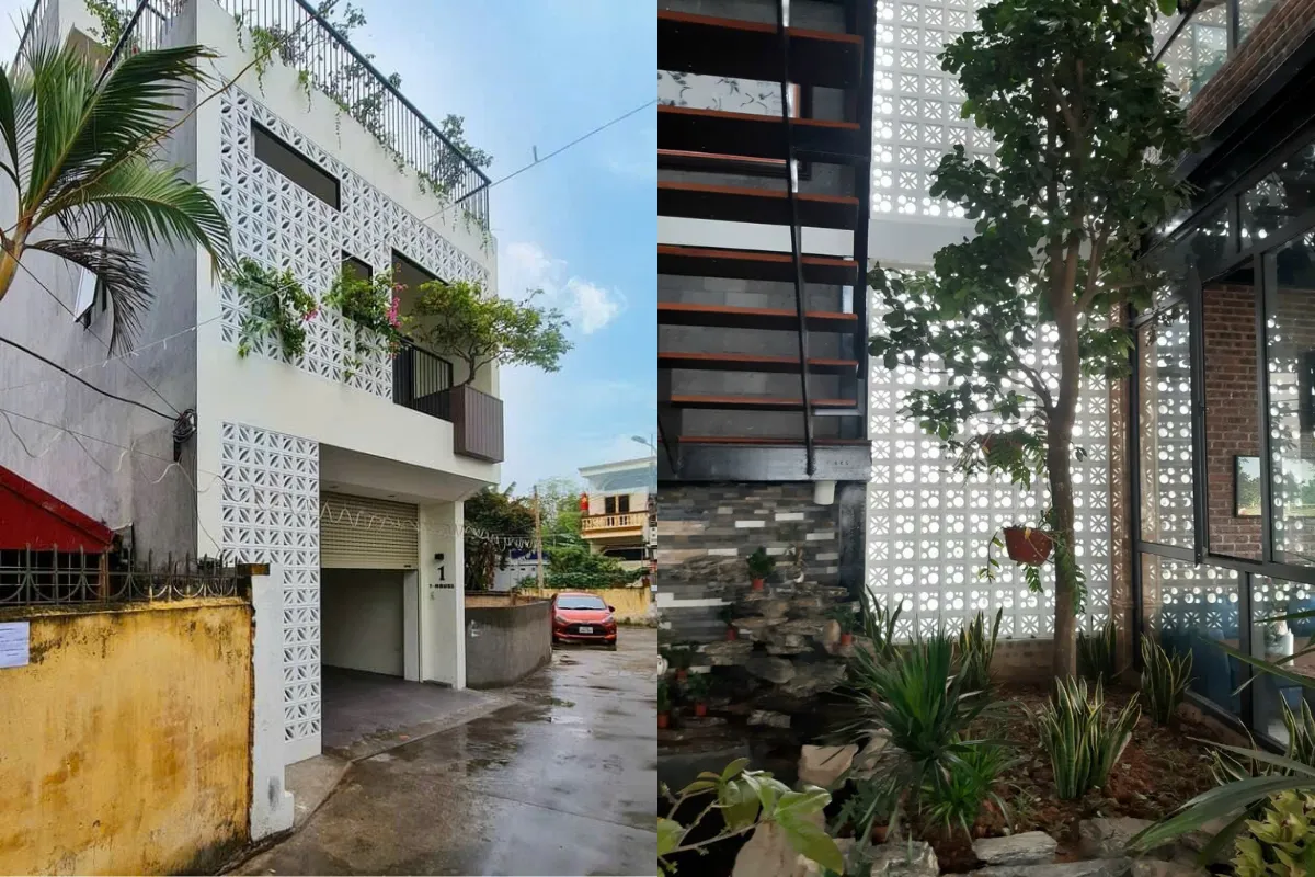 Thi công gạch thông gió