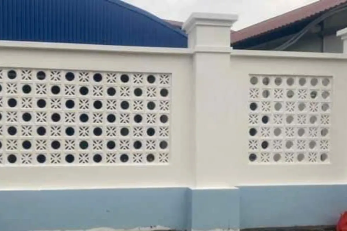 Thi công gạch thông gió