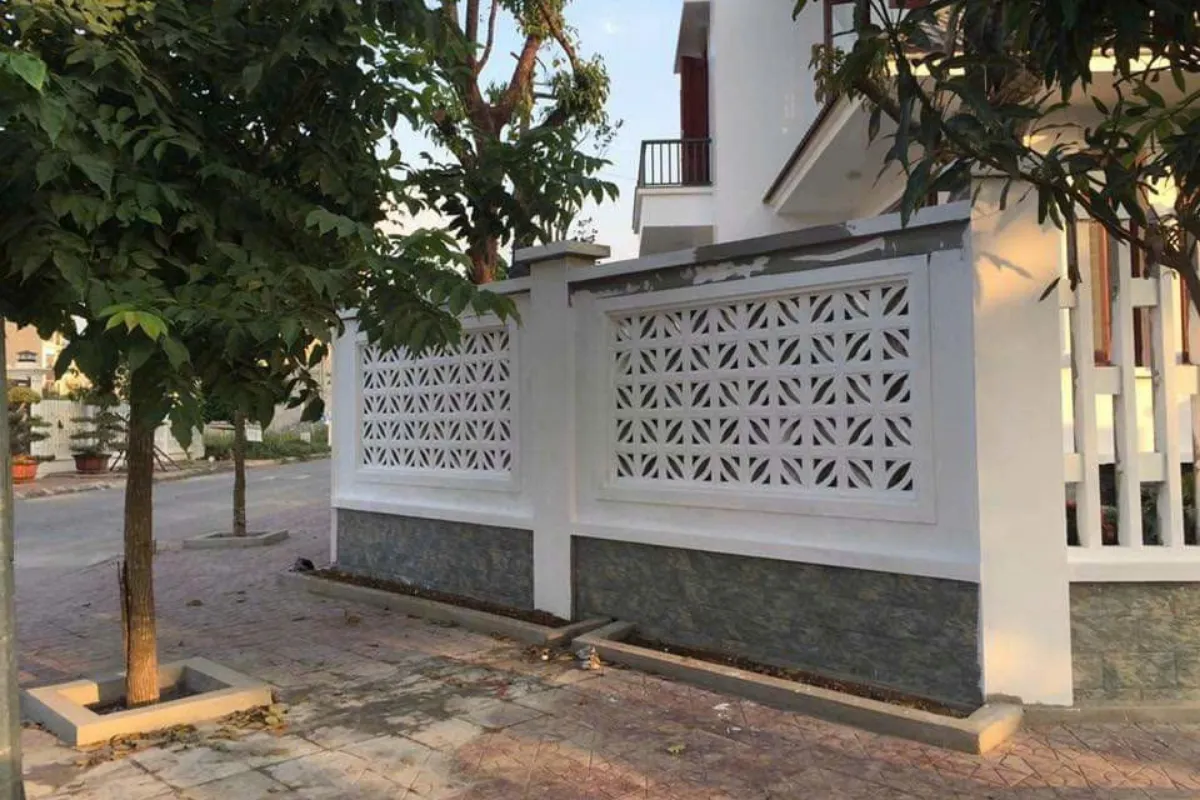 Thi công gạch thông gió