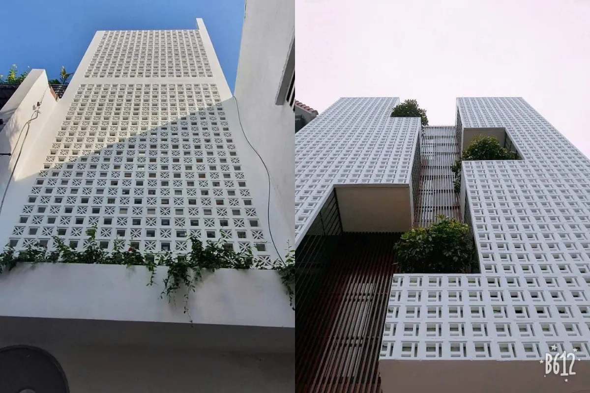 Thi công gạch thông gió